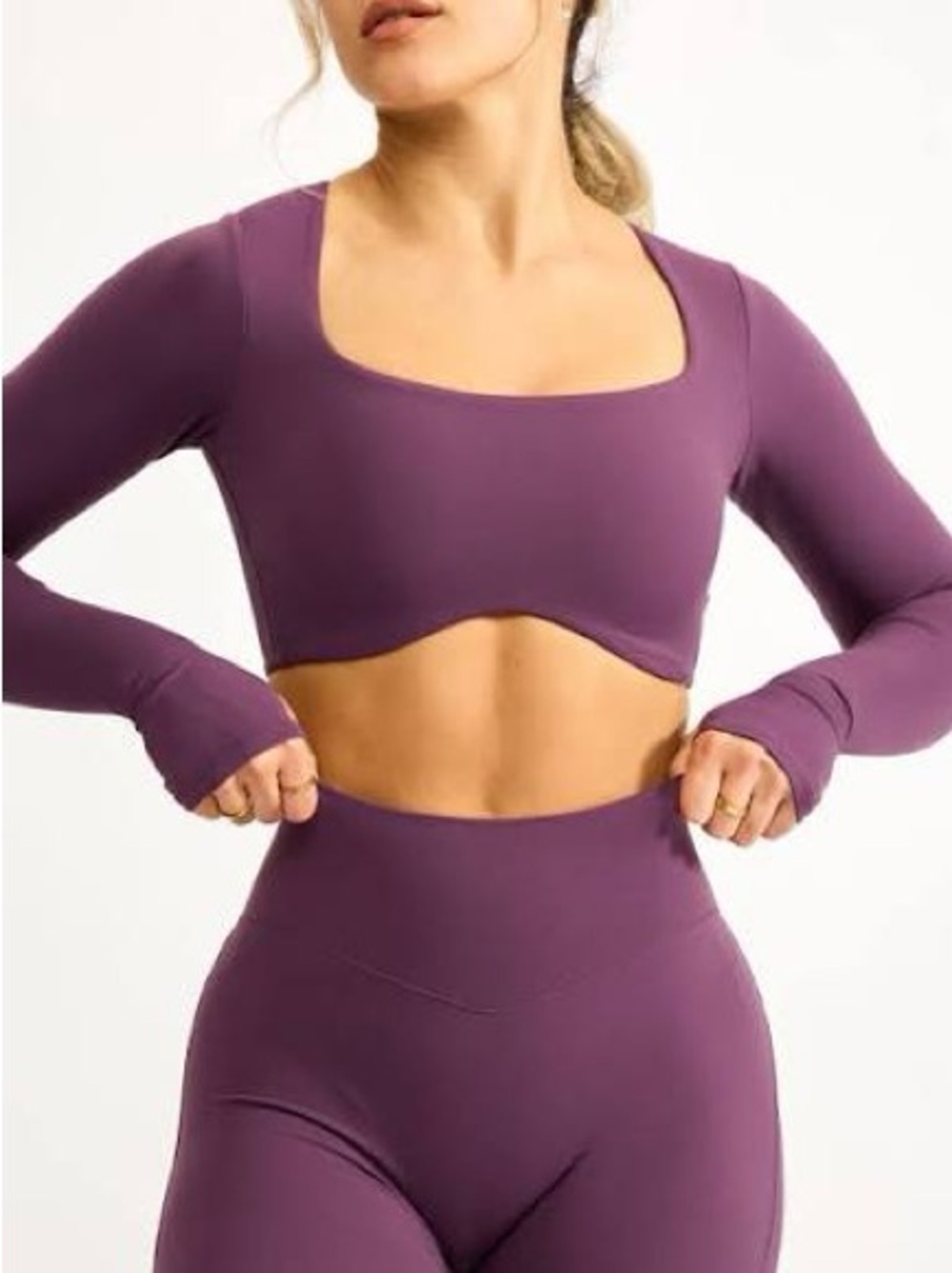 BuffBunny Long Sleeve Crop Top